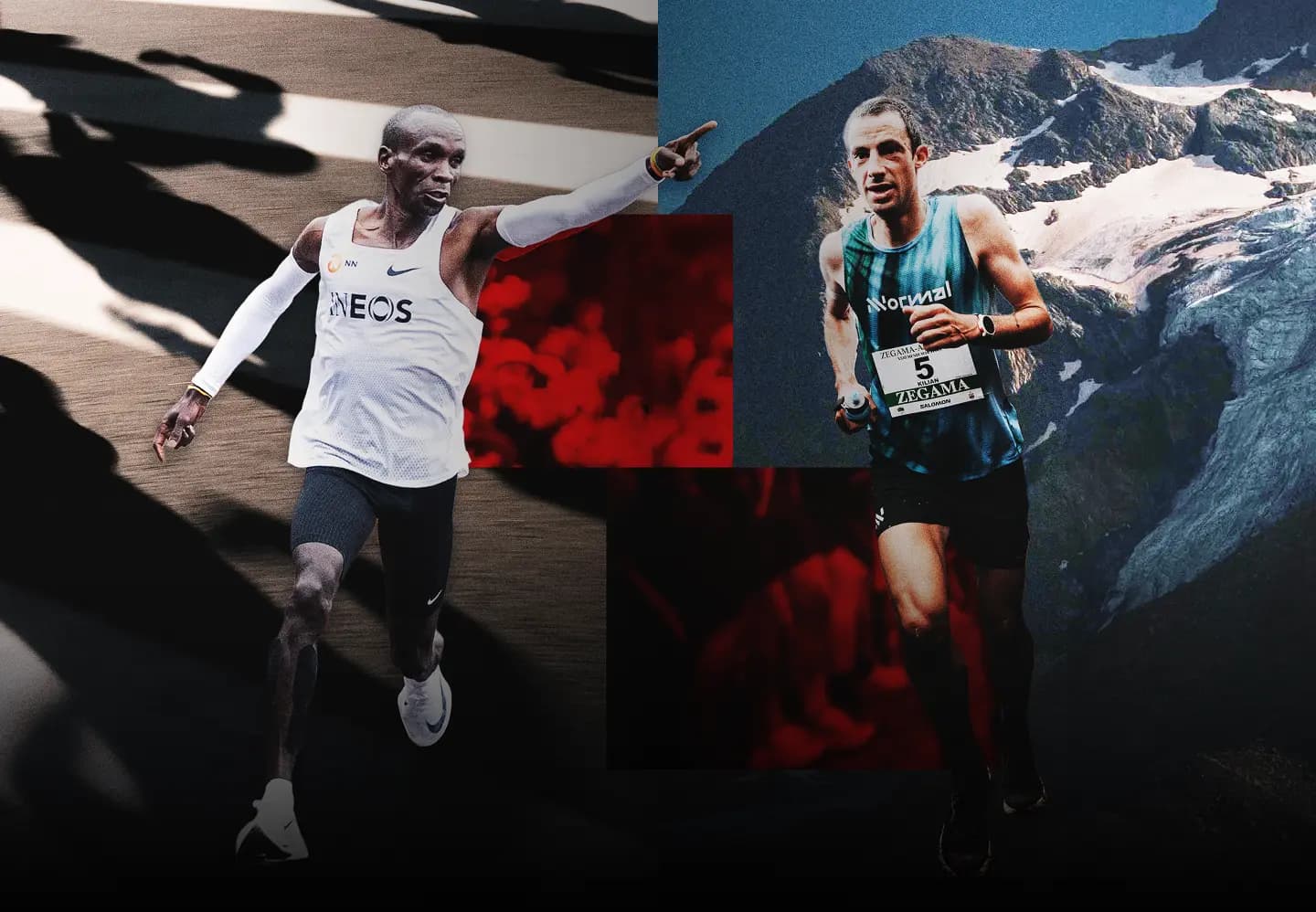 Eliud Kipchoge & Kilian Jornet